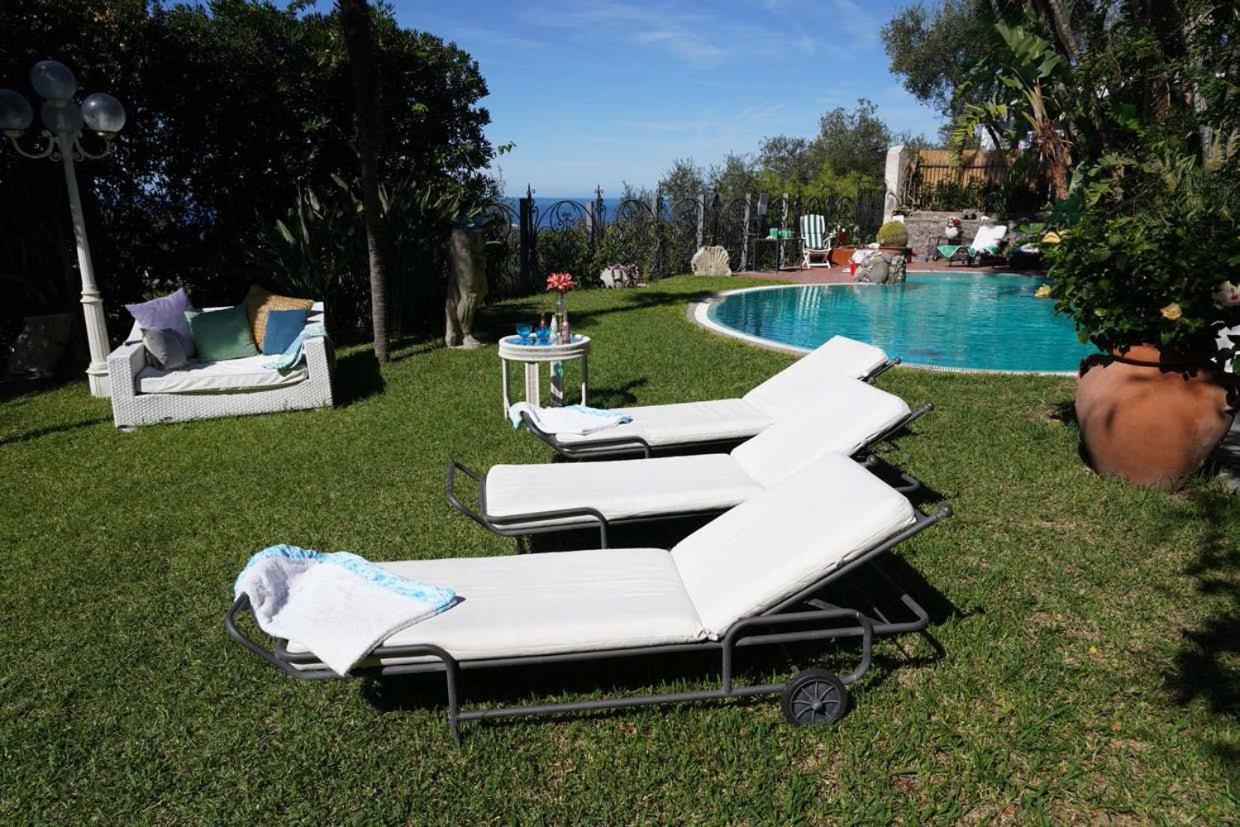 Villa Le Palme Форио Экстерьер фото